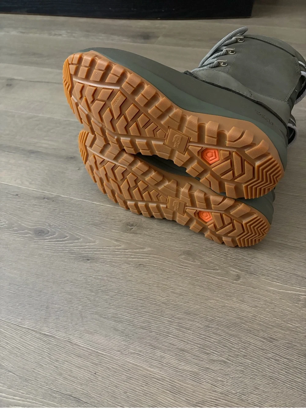 The North Face waterproof design